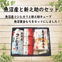 令和5年産 魚沼産と新之助のセット 新之助 新潟県産 ギフト 詰め合わせ 内祝い 出産祝い 快気祝い お返し お米 米 白米 精米 産地直送 送料無料