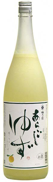 梅乃宿　あらごし　ゆず酒　 1800ML