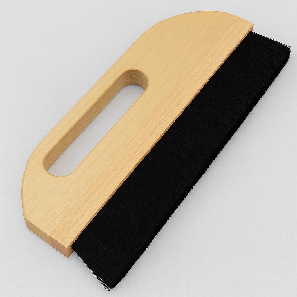 Rakuten - 窓あき刷毛 はけ 32cm×7cm 4列 そば打ち道具 大西製粉 3980円以上送料無料 粉集め 掃除 やわらかい毛 生地を傷めない
