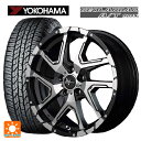 ミツビシ デリカD5(3DA系)用 225/60R18 104H XL ヨコハマ ジオランダー A/T G015 ブラックレター 正規品 エムアイディー ナイトロパワーデリンジャー セミグロスブラックポリッシュ/フランジピアスドリルド 新品サマータイヤホイール 4本セット