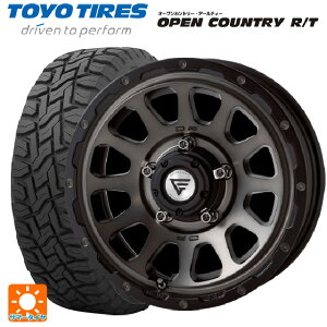 スズキ ジムニーシエラ(74系)用 215/70R16 100Q トーヨー オープンカントリー RT ブラックレター デルタフォース オーバル マットスモークポリッシュ 新品サマータイヤホイール 4本セット