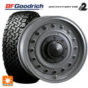 スズキ ジムニーシエラ(74系)用 215/75R15 100/97S BFグッドリッチ オールテレーン TA KO2 ブラックレター # 正規品 ディーン コロラド スチールグレー 新品サマータイヤホイール 5本セット