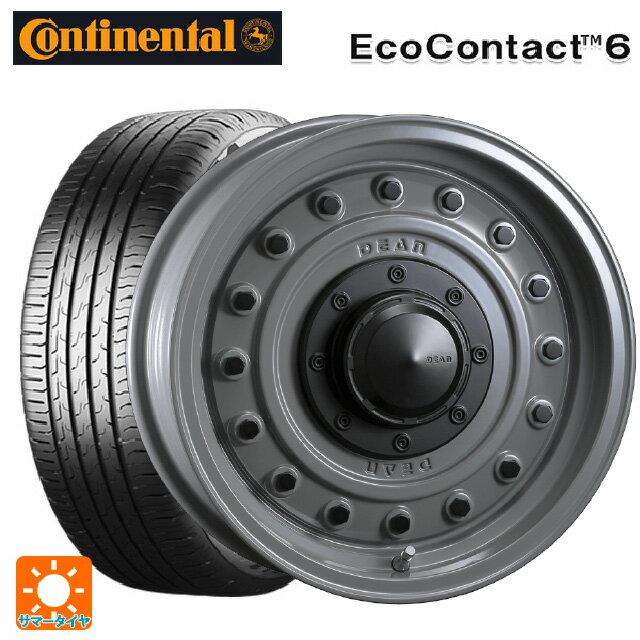 【6/15〜16限定 全品P5倍＆クーポン】ルノー カングー(KFK系)用 205/60R16 96H XL コンチネンタル エココンタクト 6 正規品 クリムソン ディーン コロラド スティールグレー 新品サマータイヤホイール 4本セット