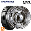 【4/28〜5/1 全品ポイント5倍】トヨタ ハイラックス(120系)用 265/70R17 115S グッドイヤー エフィシェントグリップSUV HP01 クリムソン ディーン クロスカントリー バーニッシュグレー 新品サマータイヤホイール 4本セット(2)