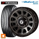 即日発送 【最大3万円OFFクーポン 4/27 9:59迄】スズキ ジムニーシエラ(74系)用 215/70R16 100H ヨコハマ ブルーアースXT AE61 デルタフォース オーバル マットスモークポリッシュ 新品サマータイヤホイール 4本セット