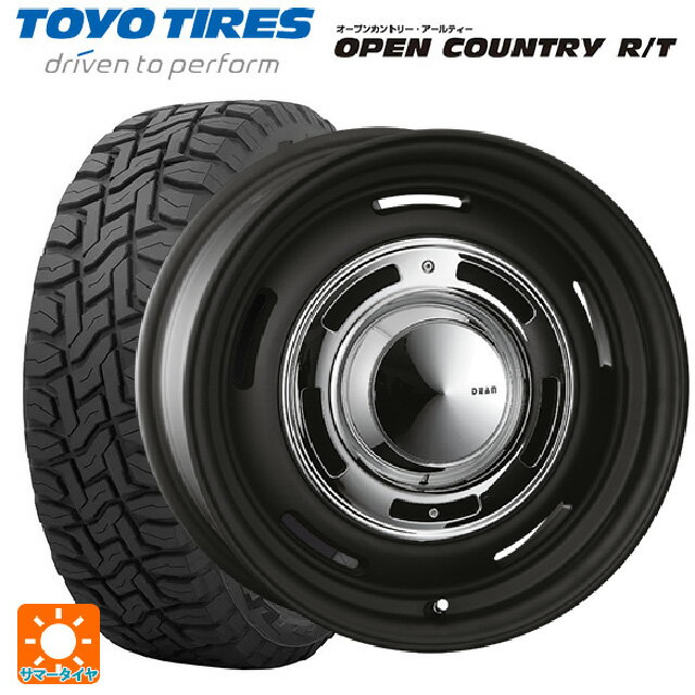 155/65R14 75Q トーヨー オープンカントリー RT ブラックレター クリムソン ディーン クロスカントリー マットブラック 14-4.5J 国産車用 サマータイヤホイール4本セット