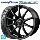 【10/27 10:59迄 全品P5倍&クーポン】215/45R17 87Q グッドイヤー アイスナビ7(数量限定) # エムアイディー MIDホイール スタッグ(数量限定) # ストロングガンメタ 17-7J 国産車用 スタッドレスタイヤホイール4本セット