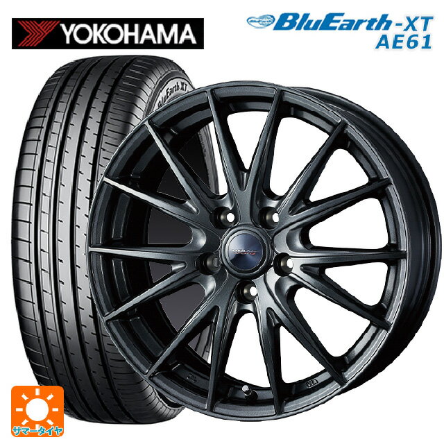 レクサス NX(20系)用 235/60R18 103W ヨコハマ ブルーアースXT AE61 ヴェルバ スポルト2 ディープメタル2 新品サマータイヤホイール 4本セット