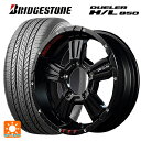 スズキ ジムニー(64系)用 215/70R16 100H ブリヂストン デューラー HL850 正規品(限定) ナイトロパワー クロスクロウ グラフィティエディション セミグロスブラック＋ピアスドリルド/グラフィティ 新品サマータイヤホイール 4本セット