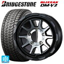 スズキ ジムニーシエラ(74系)用 195/80R15 96Q ブリヂストン ブリザック DMV2 正規品 マッドヴァンス06 マットブラックポリッシュ 新品スタッドレスタイヤホイール 5本セット