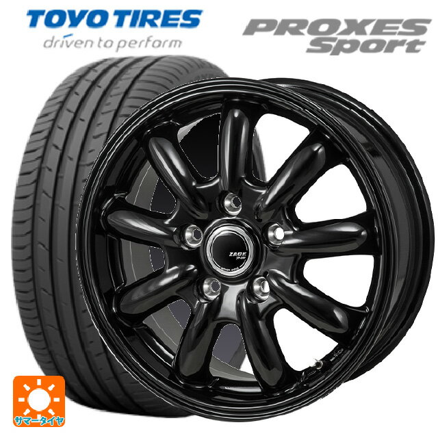 スバル レヴォーグ(VN系)用 215/50R17 95W トーヨー プロクセス スポーツ ザック JP209 グロスブラック 新品サマータイヤホイール 4本セット