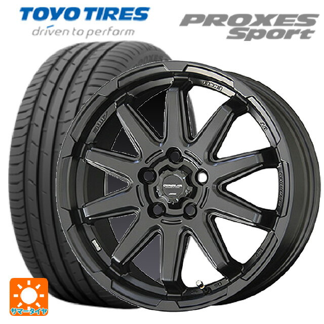 スバル レヴォーグ(VN系)用 215/50R17 95W トーヨー プロクセス スポーツ サーキュラー C10S マットブラック 新品サマータイヤホイール 4本セット