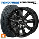 【5/9 20時〜 最大3万円OFFクーポン】ミツビシ アウトランダー(5LA GNOW)用 235/60R18 103H トーヨー オープンカントリー A/T EX ホワイトレター ＃ ザック JP209 グロスブラック 新品サマータイヤホイール 4本セット