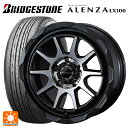 215/60R17 96H ブリヂストン アレンザLX100 正規品 # ウェッズ マッドヴァンス06 マットブラックポリッシュ 17-7J 国産車用 サマータイヤホイール4本セット