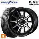 265/65R18 114V グッドイヤー エフィシェントグリップSUV HP01 ウェッズ マッドヴァンス06 マットブラックポリッシュ 18-8J 国産車用 サマータイヤホイール4本セット