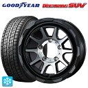 225/70R16 103Q グッドイヤー アイスナビ SUV ウェッズ マッドヴァンス06 マットブラックポリッシュ 16-5.5J 国産車用 スタッドレスタイヤホイール4本セット