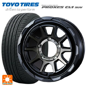 215/70R16 100H トーヨー プロクセス CL1 SUV ウェッズ マッドヴァンス06 ブラックポリッシュブロンズクリア 16-6J 国産車用 サマータイヤホイール4本セット