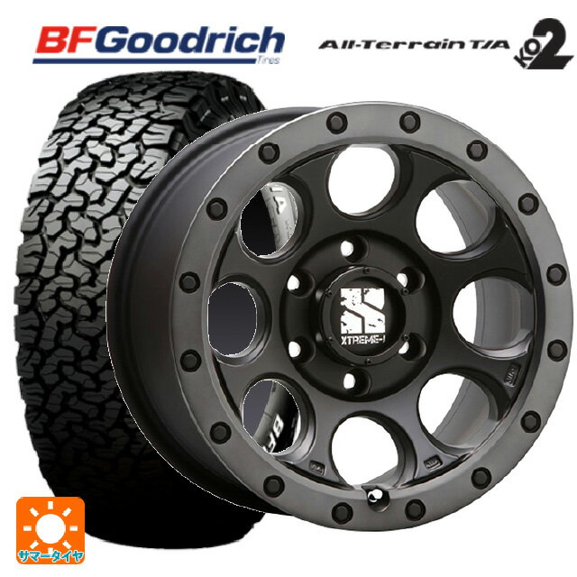 ミツオカ バディ()用 225/65R17 107/103S BFグッドリッチ オールテレーン TA KO2 ブラックレター 正規品 エクストリームJ XJ03 Flat Black Smoke 新品サマータイヤホイール 4本セット