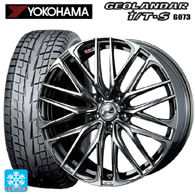 ホンダ ZR-V(RZ4)用 215/60R17 96Q ヨコハマ ジオランダー ITS G073 正規品 ウェッズ レオニス SK BMCMC 新品スタッドレスタイヤホイール 4本セット