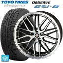 【8/4 20時〜 最大3万円OFFクーポン】235/55R19 101Q トーヨー オブザーブ GSI-6 共豊 シュタイナー LMX(訳あり) ブラックポリ...