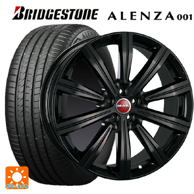 ランドローバー レンジローバー ヴェラール(LY系)用 2024年製 255/50R20 109V XL ブリヂストン アレンザ001 正規品 # マック バーミンガム グロスブラック 新品サマータイヤホイール 4本セット