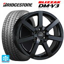 キャデラック XT5クロスオーバー(C1UL)用 235/65R18 106Q ブリヂストン ブリザック DM-V3 正規品 ユーエスデザイン キャスラー グロスブラック 新品スタッドレスタイヤホイール 4本セット