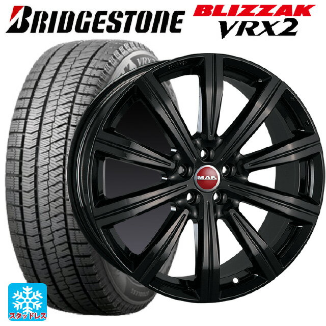 ランドローバー レンジローバー イヴォーク(LZ2系)用 235/55R19 101Q ブリヂストン ブリザック VRX2 正規品 マック バーミンガム グロスブラック 新品スタッドレスタイヤホイール 4本セット