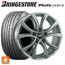 プジョー 3008(P845系)用 225/60R17 99H ブリヂストン プレイズ PX-RV2 正規品 # マック アンチバス シルバー 新品サマータイヤホイール 4本セット