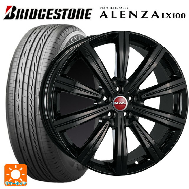 ランドローバー レンジローバー イヴォーク(LZ2系)用 2024年製 235/50R20 104V XL ブリヂストン アレンザLX100 正規品 マック バーミンガム グロスブラック 新品サマータイヤホイール 4本セット