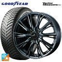 165/65R15 81H グッドイヤー ベクターフォーシーズンズ ハイブリッド ウェッズ レオニス WX BMC1 15-4.5J 国産車用 オールシーズンタ...