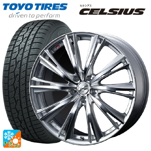 トヨタ シエンタ(10系)用 185/65R15 92V トーヨー セルシアス レオニス WX HSMC 新品オールシーズンタイヤホイール 4本セット