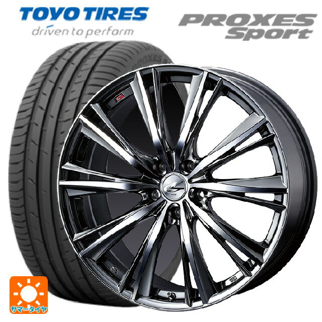 【5/9 20時〜 最大3万円OFFクーポン】225/35R19 88Y トーヨー プロクセス スポーツ ウェッズ レオニス WX BMCMC 19-8J 国産車用 サマータイヤホイール4本セット