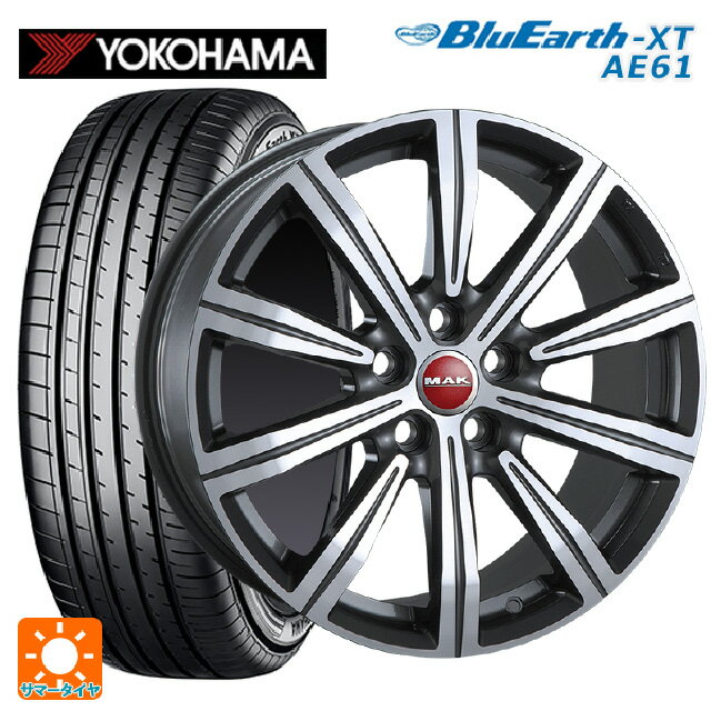 【5/20限定 最大3万円OFFクーポン】ランドローバー レンジローバー イヴォーク(LZ2系)用 235/55R19 105V XL ヨコハマ ブルーアースXT AE61 マック バーミンガム ガンメタミラーフェイス 新品サマータイヤホイール 4本セット