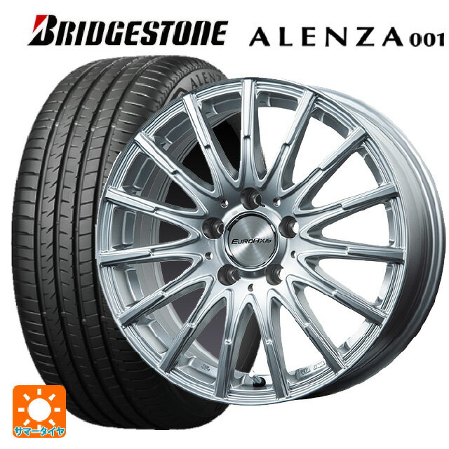 メルセデスベンツ GLA(H247)用 2024年製 235/50R19 99V ブリヂストン アレンザ001 正規品 # エアフルト シルバー 新品サマータイヤホイール 4本セット