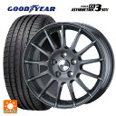 【5/9 20時〜 最大3万円OFFクーポン】ランドローバー レンジローバー ヴェラール(LY系)用 235/65R18 106W グッドイヤー イーグル F1 アシメトリック3 SUV アーヴィン F01 # ガンメタリック 新品サマータイヤホイール 4本セット