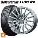 メルセデスベンツ Bクラス(W247)用 2024年製 225/45R18 95W XL ブリヂストン ルフトRV(日本製) 正規品 # エアフルト シルバー 新品サマータイヤホイール 4本セット