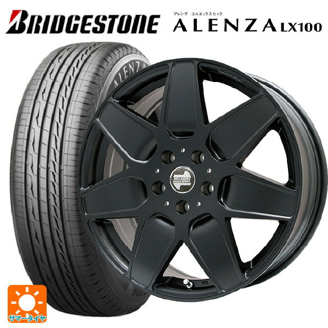 【6/15〜16限定 全品P5倍＆クーポン】ミニ ミニクロスオーバー(F60)用 225/50R18 95V ブリヂストン アレンザLX100 正規品(数量限定) # ケレナーズ エムセブン マットブラック 新品サマータイヤホイール 4本セット