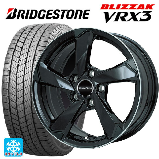 ランドローバー レンジローバー イヴォーク(LZ2系)用 235/65R17 108Q XL ブリヂストン ブリザック VRX3 正規品 クロスエッジ グロスブラック/リムポリッシュ 新品スタッドレスタイヤホイール 4本セット