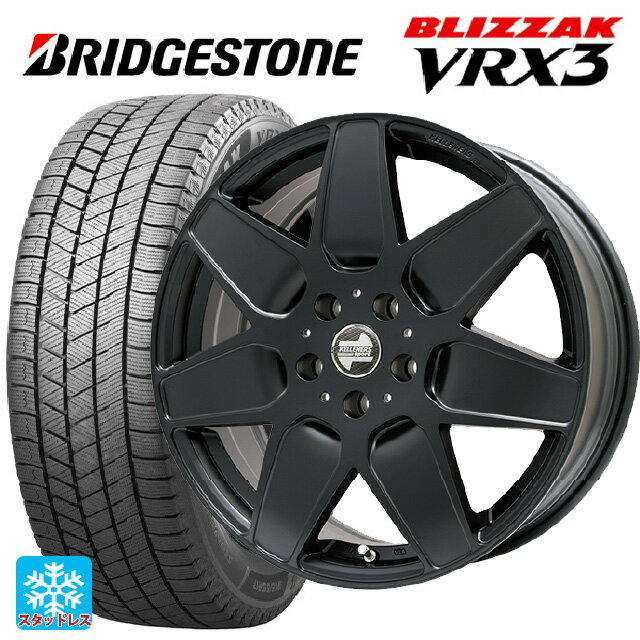 ミニ ミニクラブマン(F54)用 225/40R18 88Q ブリヂストン ブリザック VRX3 正規品 # ケレナーズ エムセブン マットブラック 新品スタッドレスタイヤホイール 4本セット