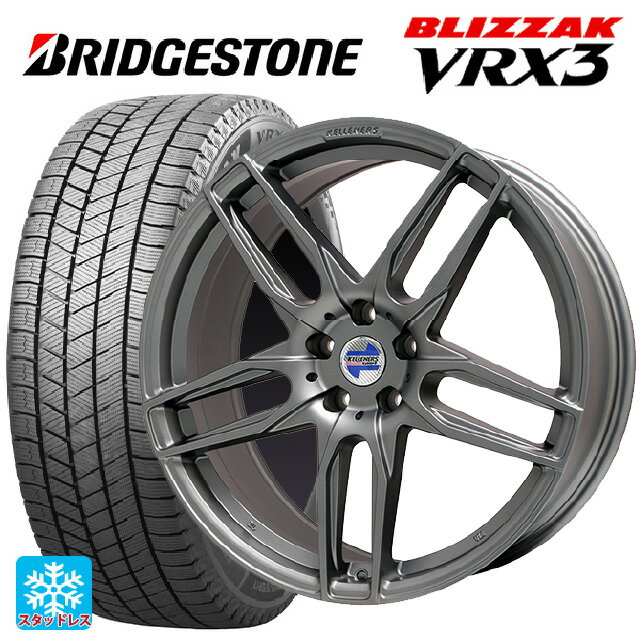 トヨタ スープラ(DB系)用 255/35R19 92Q ブリヂストン ブリザック VRX3 正規品 マインツ マットチタニウム 新品スタッドレスタイヤホイール 4本セット