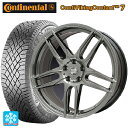 BMW i4(G26)用 245/40R19 98T XL コンチネンタル コンチバイキングコンタクト7 正規品 マインツ クロームハイパーブラック 新品スタッドレスタイヤホイール 4本セット