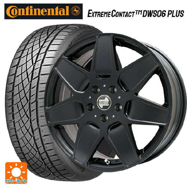 ミニ ミニクロスオーバー(F60)用 225/55R17 97W コンチネンタル エクストリームコンタクト DWS06プラス 正規品 ケレナーズ エムセブン マットブラック 新品サマータイヤホイール 4本セット