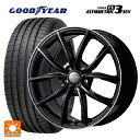 マセラティ レヴァンテ(MLE30系)用 265/45R20 104Y グッドイヤー イーグル F1 アシメトリック3 SUV MPライン マットブラック/リムポリッシュ 新品サマータイヤホイール 4本セット