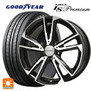 メルセデスベンツ Cクラス(W205)用 225/50R17 94V グッドイヤー イーグル LS プレミアム ガヤ ソリ # ブラックポリッシュ 新品サマータイヤホイール 4本セット