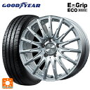 メルセデスベンツ Bクラス(W247)用 205/60R16 92H グッドイヤー エフィシェントグリップ エコ EG02 # エアフルト シルバー 新品サマータイヤホイール 4本セット