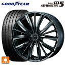 【7/19 20時~ 最大3万円OFFクーポン】225/35R19 88Y グッドイヤー イーグル F1 アシメトリック5 ウェッズ レオニス VX BMC1 19-8J 国産車用 サマータイヤホイール4本セット