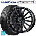 【最大3万円OFFクーポン 4/27 9:59迄】メルセデスベンツ Bクラス(W247)用 205/60R16 96Q XL グッドイヤー アイスナビ8 エアフルト マットブラック/リムポリッシュ 新品スタッドレスタイヤホイール 4本セット