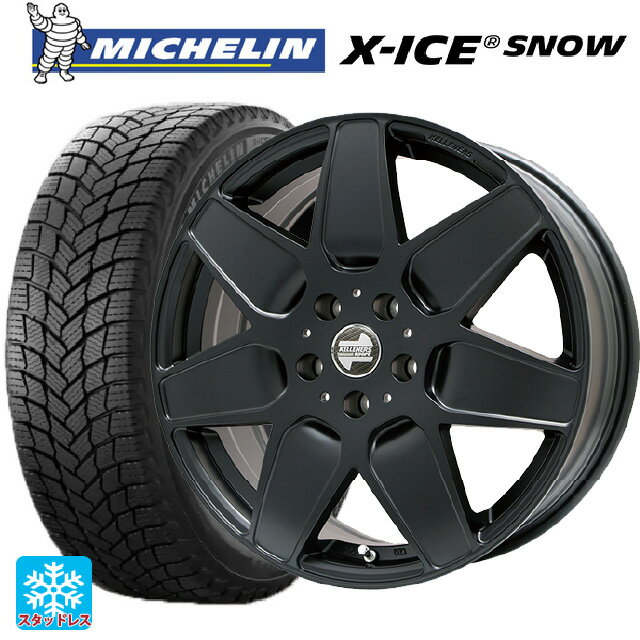 【6/15〜16限定 全品P5倍＆クーポン】ミニ ミニクラブマン(F54)用 225/45R17 94H XL ミシュラン 正規品 エックスアイス スノー ケレナーズ エムセブン マットブラック 新品スタッドレスタイヤホイール 4本セット