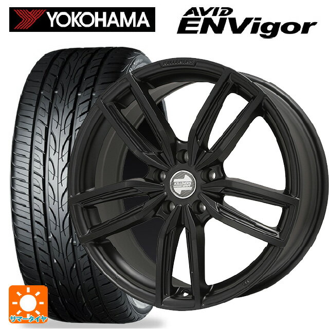 トヨタ スープラ(DB系)用 2024年製 255/35R19 96W ヨコハマ エービット エンビガー S321 ジュニア GF5 マットブラック 新品サマータイヤホイール 4本セット