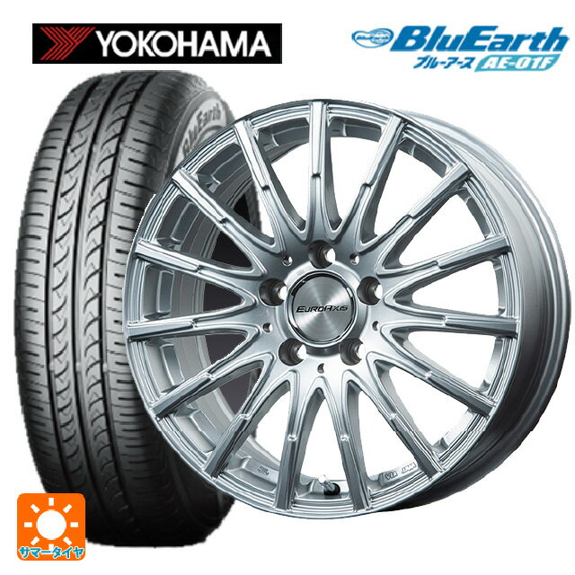 メルセデスベンツ Bクラス(W247)用 205/60R16 92H ヨコハマ ブルーアース AE01F エアフルト シルバー 新品サマータイヤホイール 4本セット